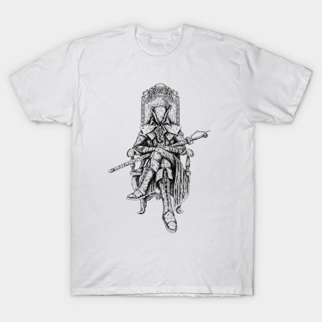 Bloodborne the hunter T-Shirt by sullyink